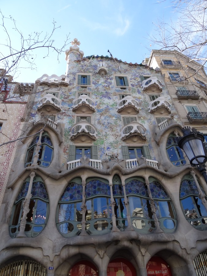 Casa Batllo by Antoni Gaudi, Barcelona