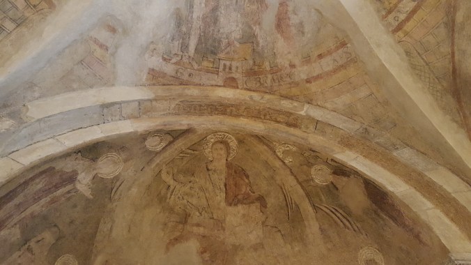 Frescoes in St. George's Basilica, Prague