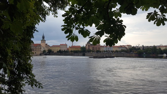 Prague across the river from the Kampa Museum