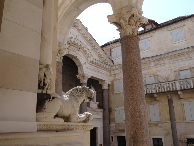 Decorative detail in the peristyle, Split