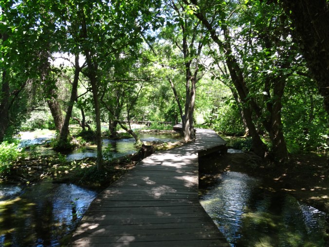 Boardwalks through Krka National Park