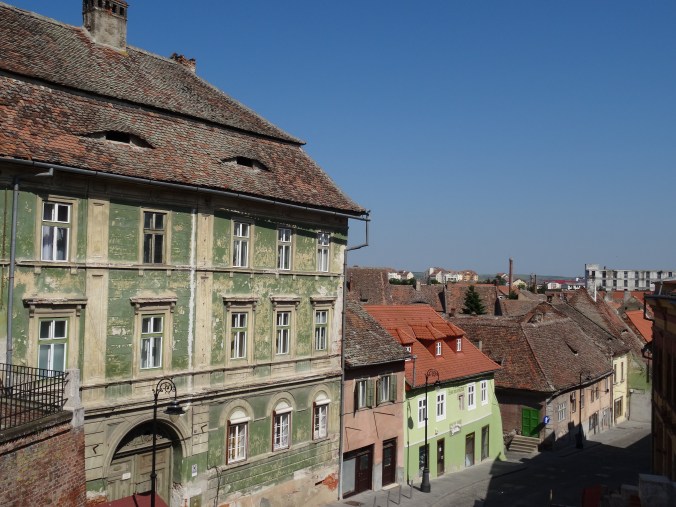 Houses in the Lower Town, Sibiu