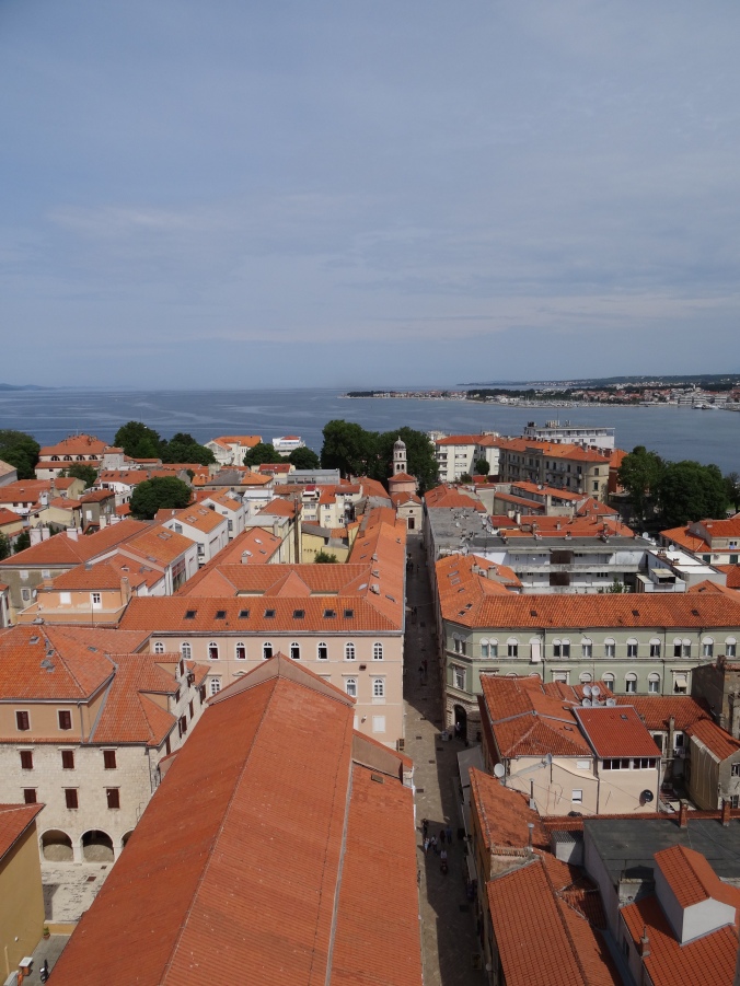 View of Zadar from the Cathedral bell tower