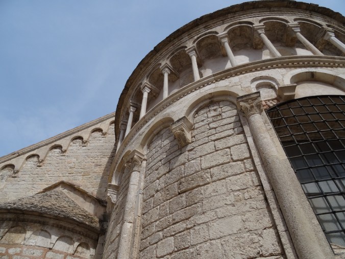 Detail of St Chrysogonus church, Zadar