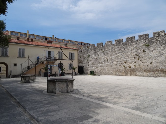 16th century five wells square, Zadar, Croatia