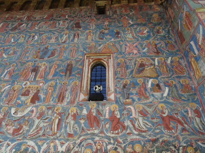 South wall, Tree of Jesse, Moldovita monastery, Romania