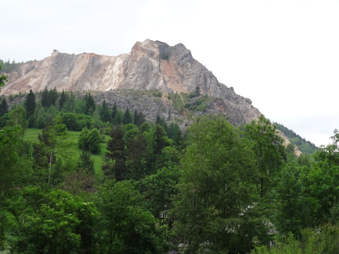 Mountains over Bicaz Gorge