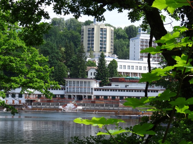 Lacul Ursu, 'Bear Lake' in Sovata, Romania