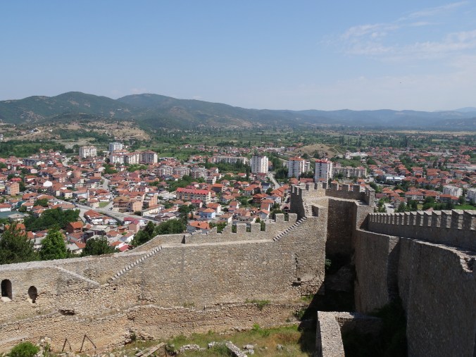 The ramparts of Tsar Samuel's Fortress