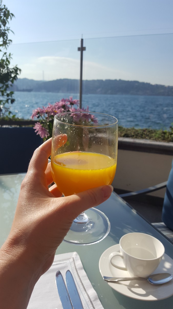 Breakfast on the Bosphorous
