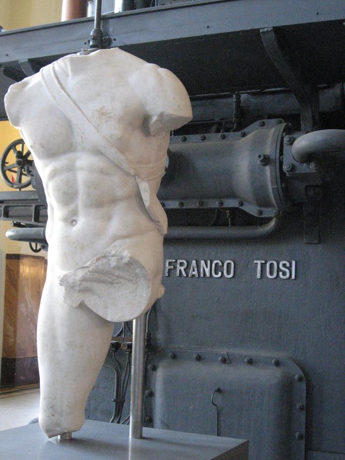 Sculpture in Centrale Montemartini