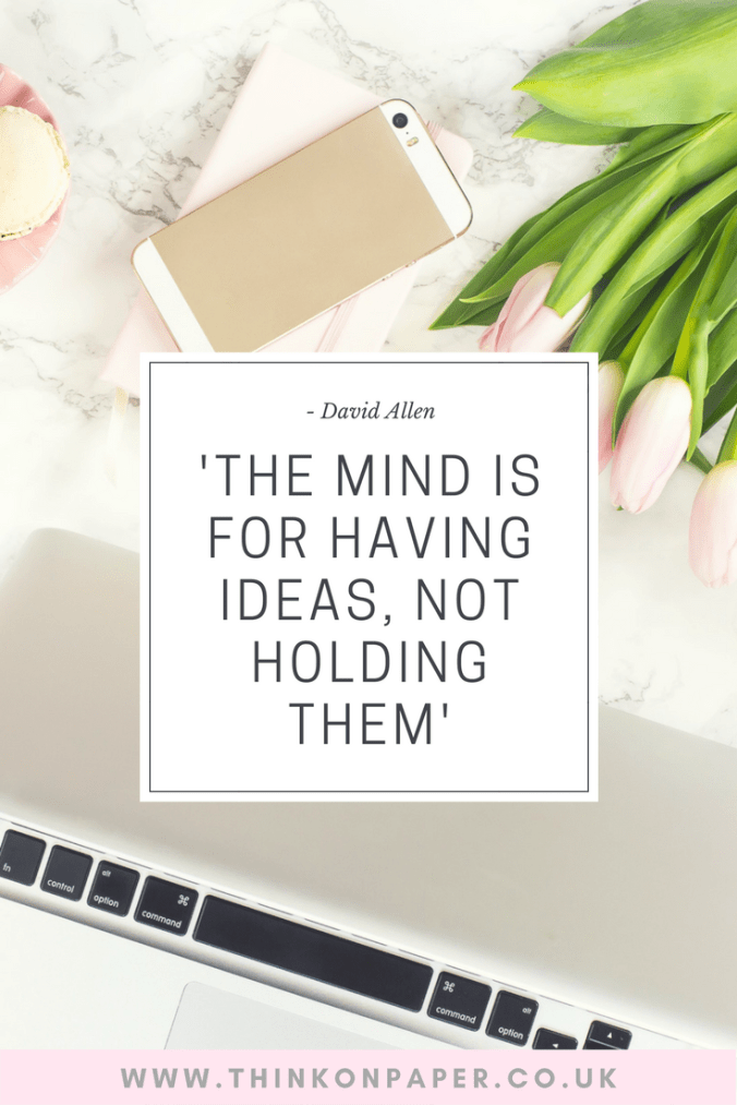 The mind is for having ideas, not for holding them www.thinkonpaper.co.uk.png