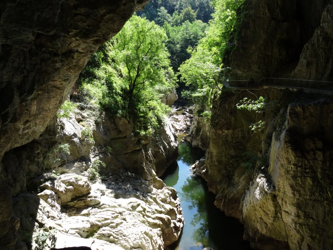 The Reka River, Slovenia
