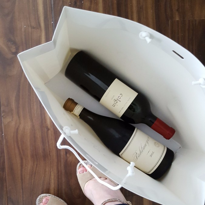 Colgin and Pahlmeyer on their way out to dinner