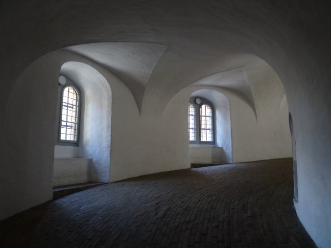 Spiral ramp to climb the Round Tower, Copenhagen