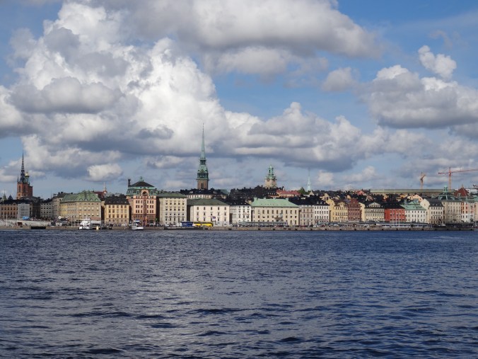 The view across the water from Gamla Stan