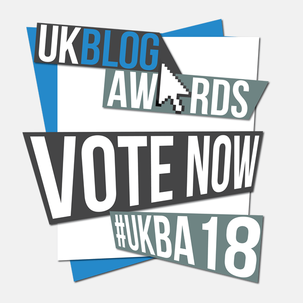UK blog awards - pinterest