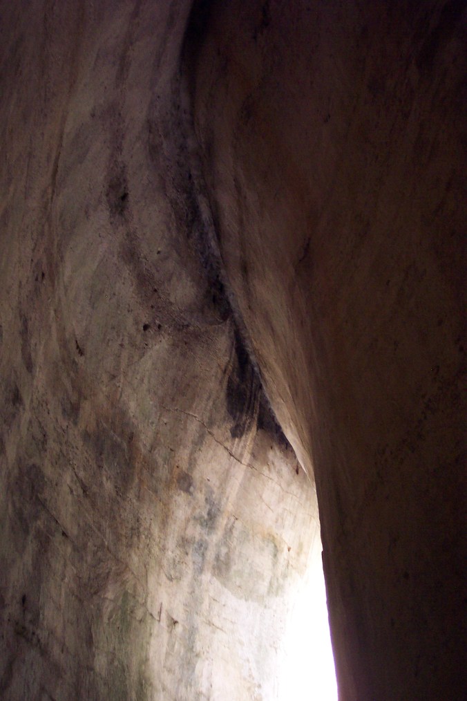 Inside the Ear of Dionysius, Syracuse