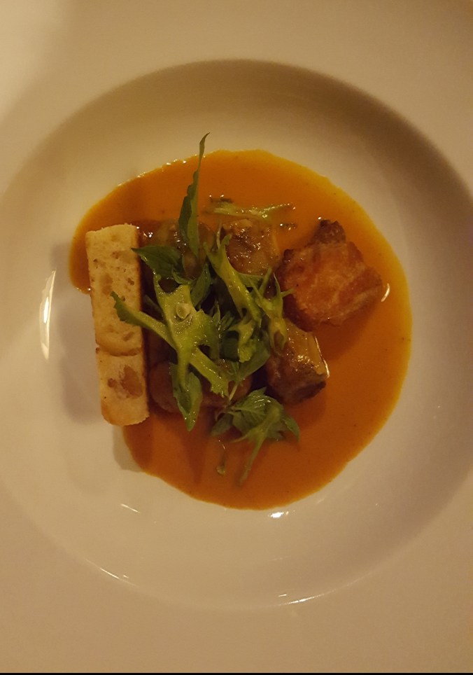 Part of the tasting menu at Cuisine Wat Damnak