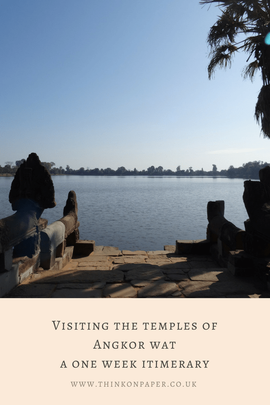 Visiting the temples of Angkor wata one week itimerary