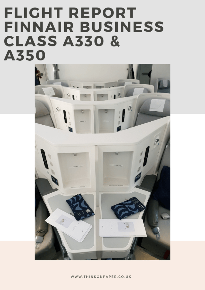 Finnair business class flight report