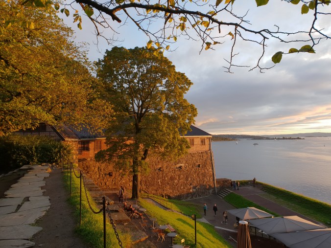 Akerhus Fortress, Oslo at sunset