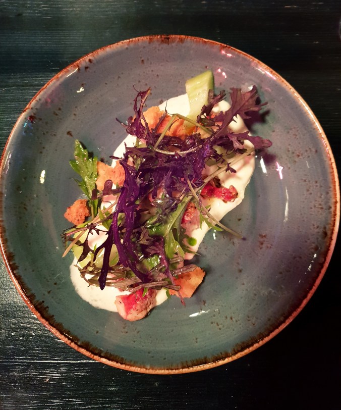 King crab three ways at Solsiden Restaurant, Oslo