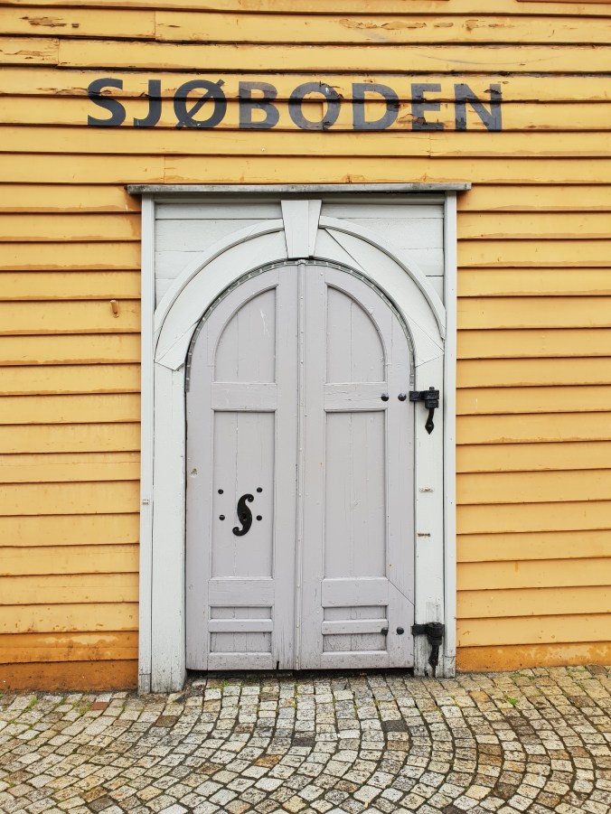 Bryggen's shopfronts, Bergen