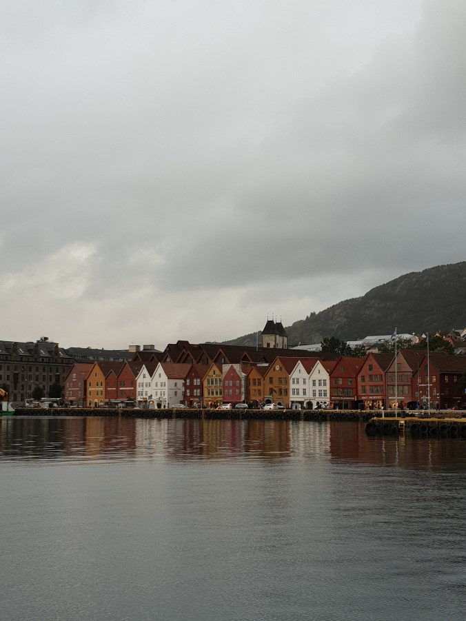 Dinner views from Fjellskål Fisk & Skalldyr