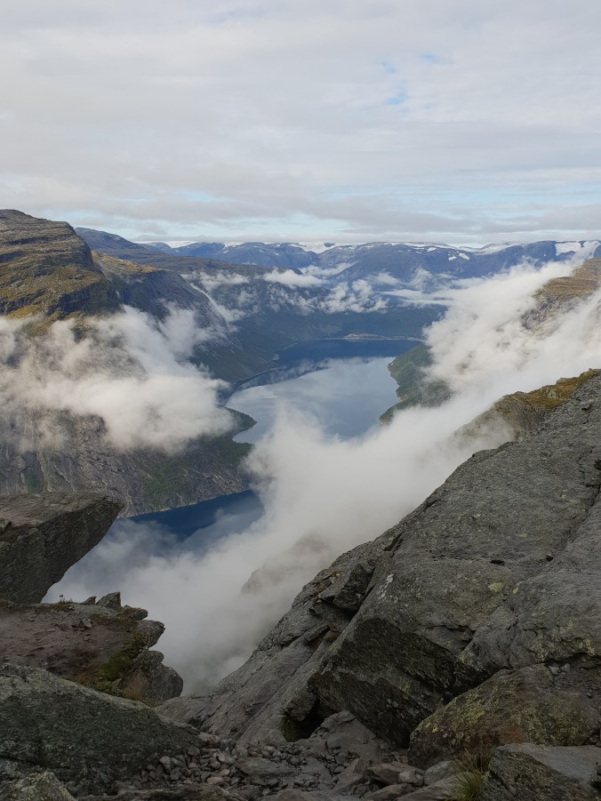 View from Trolltunga