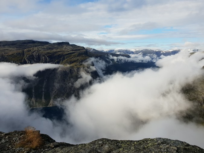 View from Trolltunga