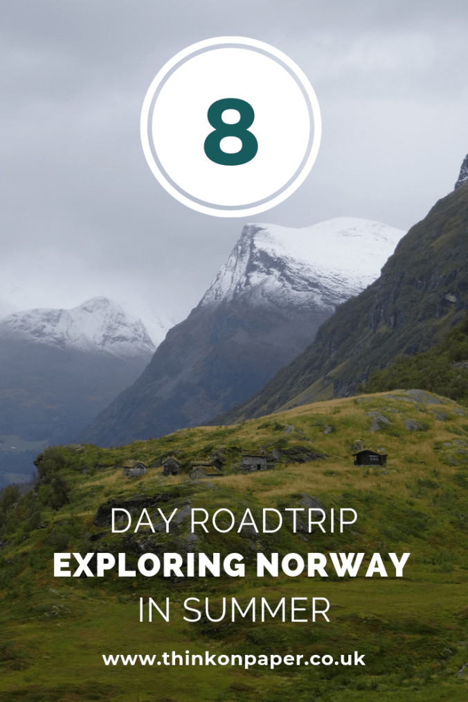 8 day roadtrip around Norway