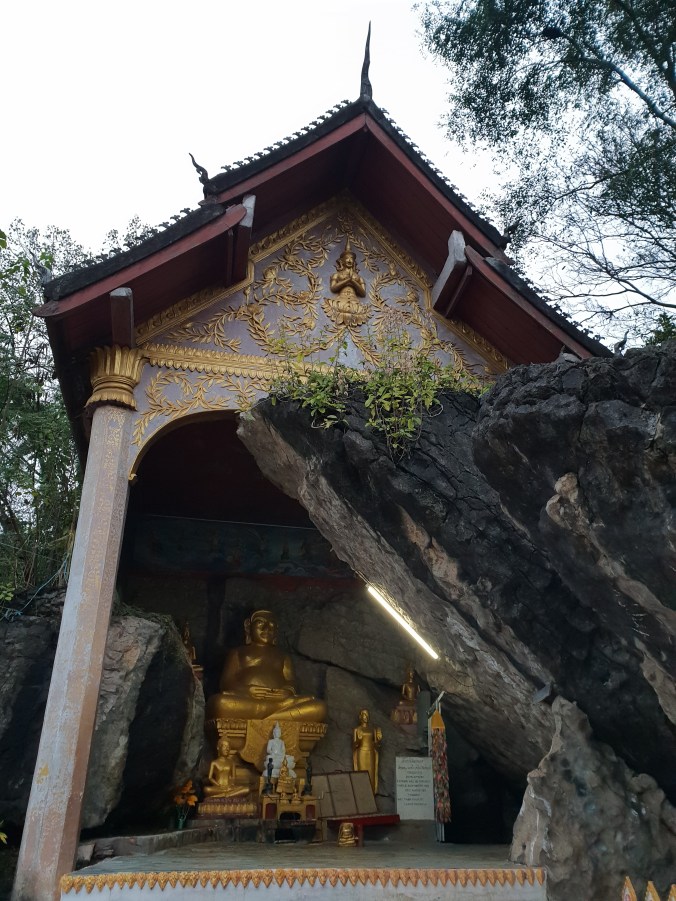 Small shrines on Mount Phousi, Luang Prabang