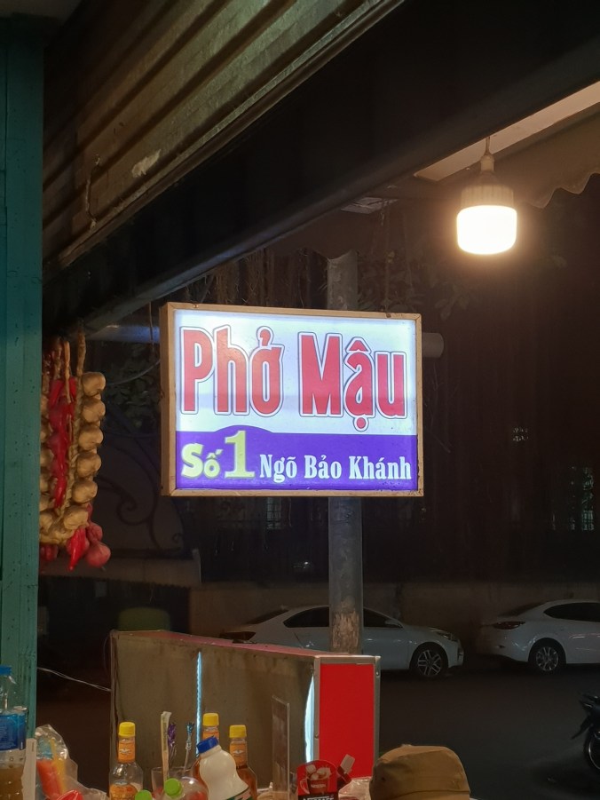 Phở Mậu restaurant, Hanoi