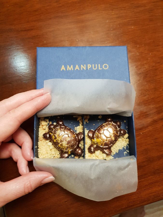 Amanpulo chocolate turtles
