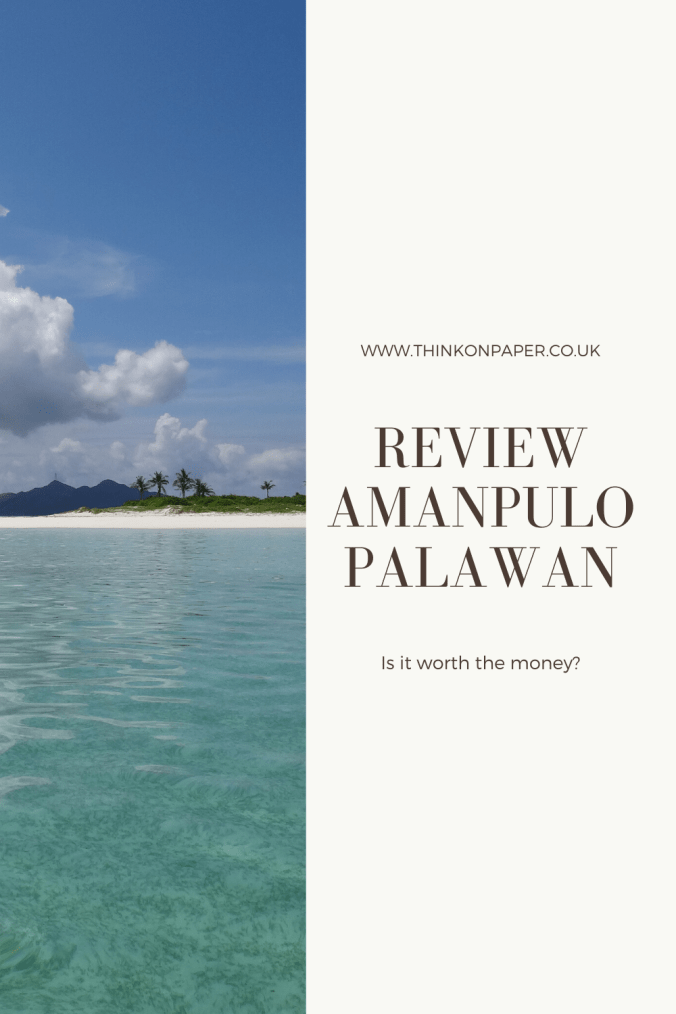Review amanpulo palawan