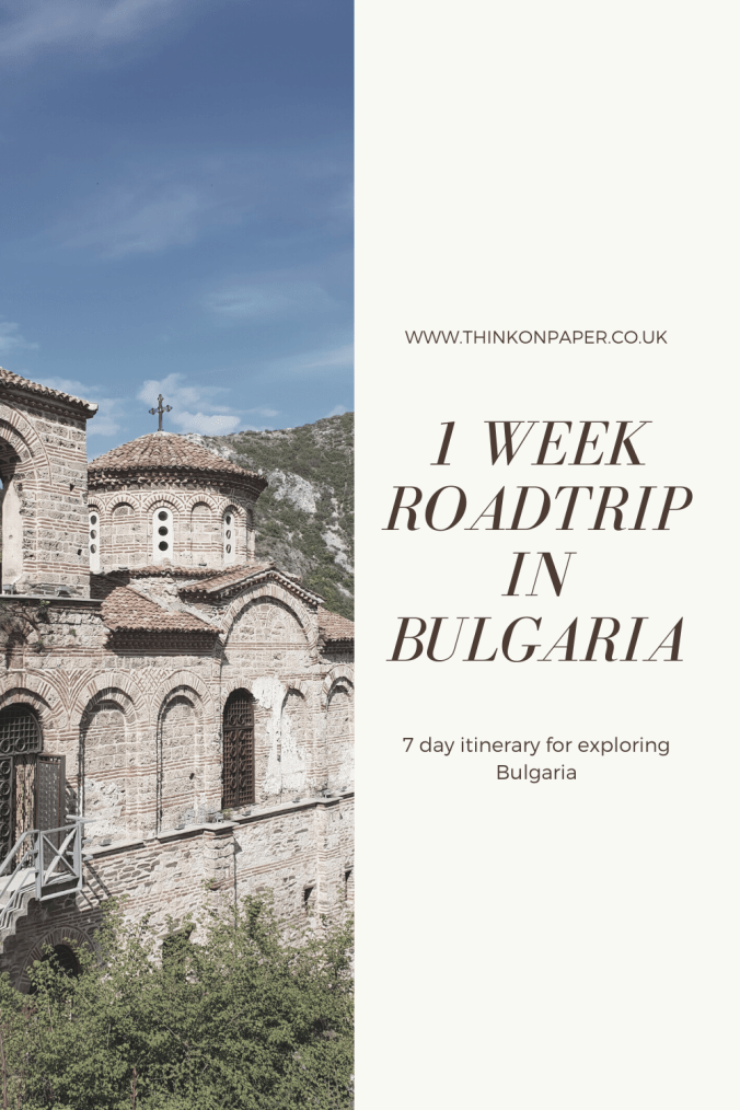 1 week roadtrip in bulgaria