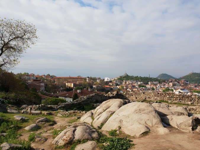 Nebet Tepe, looking over Plovdiv