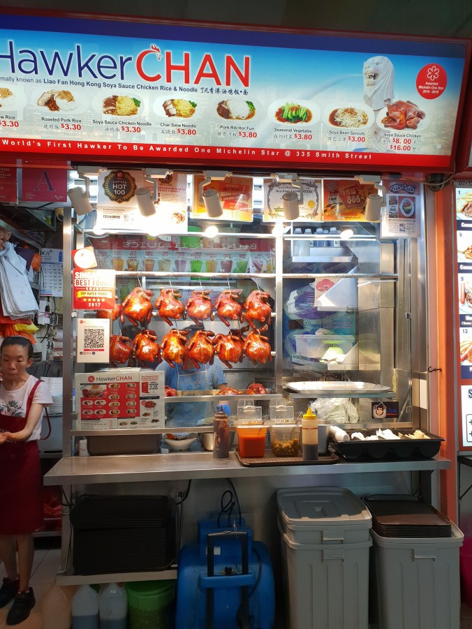 Hawker Chan in Chinatown Hawker Centre, Singapore