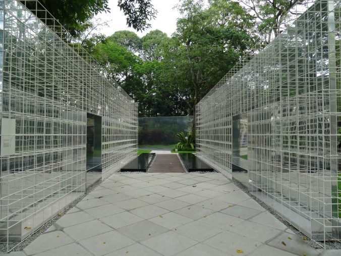 Art installations at Fort Canning Park