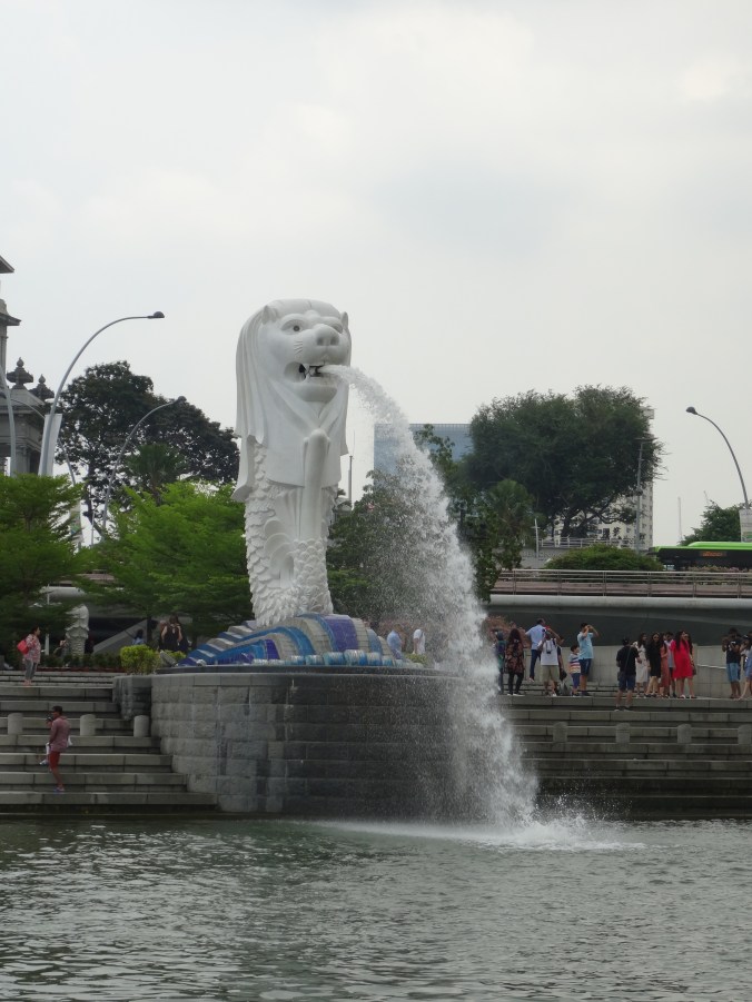 Singapore's famous Merlion