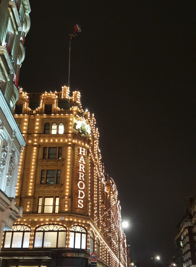 Harrods at Christmas