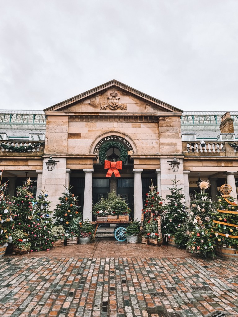 Covent Garden at Christmas 2020